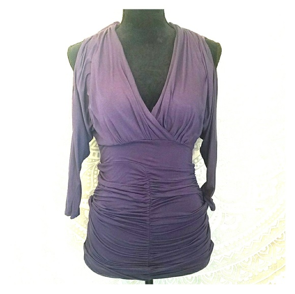 Sexy purple cocktail dress - Picture 1 of 5